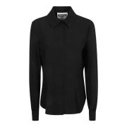 Stijlvolle Overhemden Collectie Moschino , Black , Dames