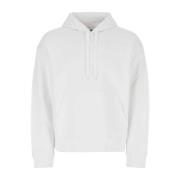 Comfortabele en stijlvolle hoodie Moschino , White , Heren