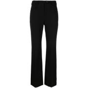 Stijlvolle broek met middelhoge taille Moschino , Black , Dames