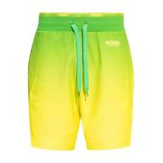 Shorts met logo Moschino , Yellow , Heren