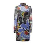 Prachtige Korte Dagjurk Moschino , Multicolor , Dames