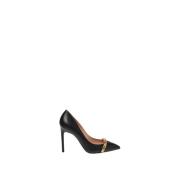 Elegante zwarte hakpumps Moschino , Black , Dames