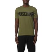 Groene T-shirts en Polos Moschino , Green , Dames