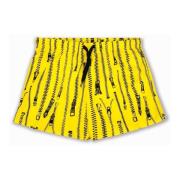 Strandkleding Collectie Moschino , Yellow , Heren