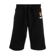 Zwarte shorts Moschino , Black , Heren