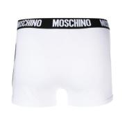 Witte herenondergoed Moschino , White , Heren