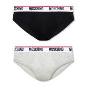 Merkondergoed 2-pack Moschino , Gray , Heren