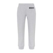 Bedrukte broek Moschino , Gray , Dames