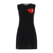 Short Dresses Moschino , Black , Dames