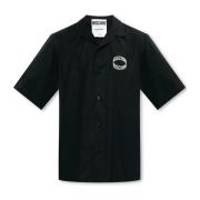 Shirt met logo Moschino , Black , Heren