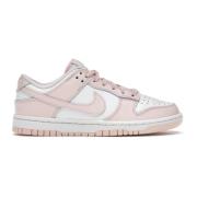 Lage Leren Sneakers Nike , White , Dames