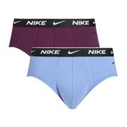 Set van Logo Taillebriefs voor Heren Nike , Purple , Heren