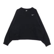 Sports Crew Trend Plus Sweatshirt Nike , Black , Dames