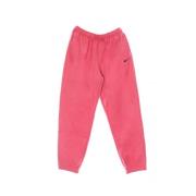 Plush High Rise Jogger in Archaeo Pink/Black Nike , Pink , Dames