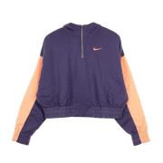 Korte hoodie met Icon Clash ontwerp Nike , Purple , Dames