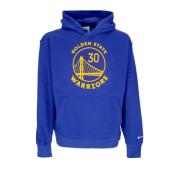 NBA Essential Fleece Hoodie - Stephen Curry Nike , Blue , Heren