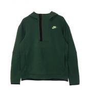 Lichte hoodie met halve rits Nike , Green , Heren