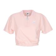 Air Pique Polo - Atmosphere/White Nike , Pink , Dames