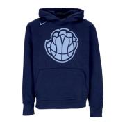Essential Fleece Hoodie - NBA Stijl Nike , Blue , Heren
