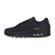 Air Max 90 Zwarte Sneakers Nike , Black , Heren