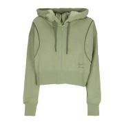 Air Fleece Full-Zip Hoodie Nike , Green , Dames