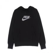 Freak Pullover Hoodie - Lichtgewicht en stijlvol Nike , Black , Heren