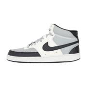 Retro-geïnspireerde Court Vision Mid Sneakers Nike , Gray , Heren