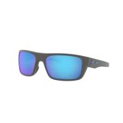 Grijze Sungles met Originele Hoes en Garantie Oakley , Black , Heren