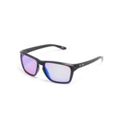 Zwarte Zonnebril met Originele Accessoires Oakley , Black , Heren