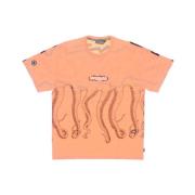 T-shirt octopus-tag Octopus , Pink , Heren