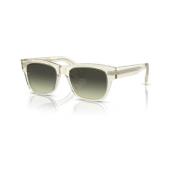 Birell Sun Rechthoekige Zonnebril Oliver Peoples , White , Unisex