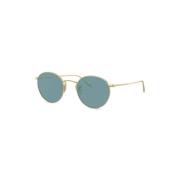 Gouden Zonnebril met Accessoires Oliver Peoples , Yellow , Dames