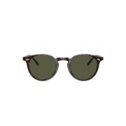 N.02 Sun Ov5529S Ronde Zonnebril Oliver Peoples , Brown , Unisex