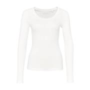 Tops met lange mouwen Opus , White , Dames