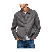 Alledaagse t-Overhemd Pepe Jeans , Gray , Heren