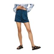 Casual shorts Pepe Jeans , Blue , Dames