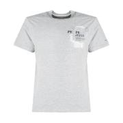 T-shirt ergio; Pepe Jeans , Gray , Heren