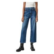 Straight Jeans Pepe Jeans , Blue , Dames