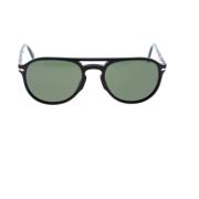 Tijdloze Aviator Zonnebril Persol , Black , Unisex