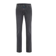 Grijze Jeans 5-Pocket Model Pierre Cardin , Gray , Heren