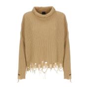 Round-neck Coltrui Pinko , Beige , Dames