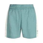 Hoge Taille Shorts met Zijzakken Pinko , Green , Dames