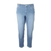 Zomer Cropped Jeans C.Ro , Blue , Dames