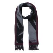 Razor Blade Wool Scarves Drumohr , Multicolor , Heren