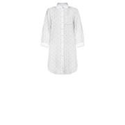 Dagshirtjurk MC2 Saint Barth , White , Dames