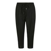 Tapered Trousers Drole de Monsieur , Black , Heren