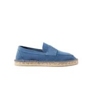 Stalen Suède Espadrilles Scarosso , Blue , Heren