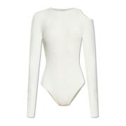 Body met lange mouwen Aeron , Beige , Dames