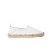 Lola Espadrilles - Handgemaakt Blauw Suède Scarosso , White , Dames