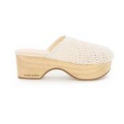 Chunky Crovy Chunke Gehaakte Klompen Magda Butrym , Beige , Dames